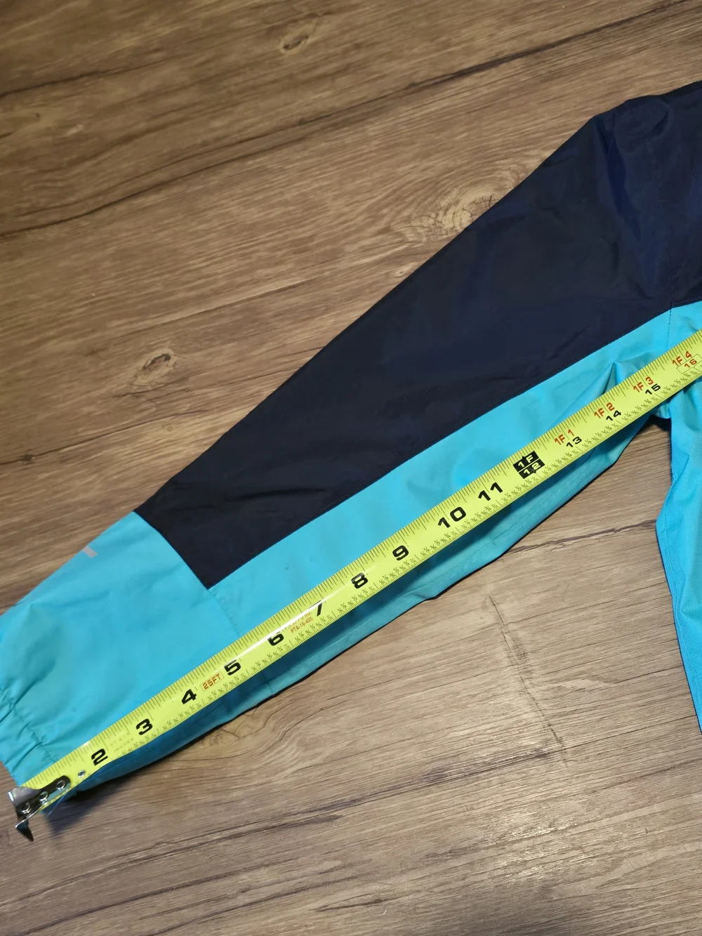 The North Face Kid's Bpys Anorta Rain Waterproof Jacket Blue Black Hooded Jacket